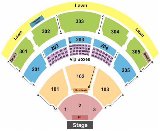 Jiffy Lube Live WMZQ Fest Seating Chart